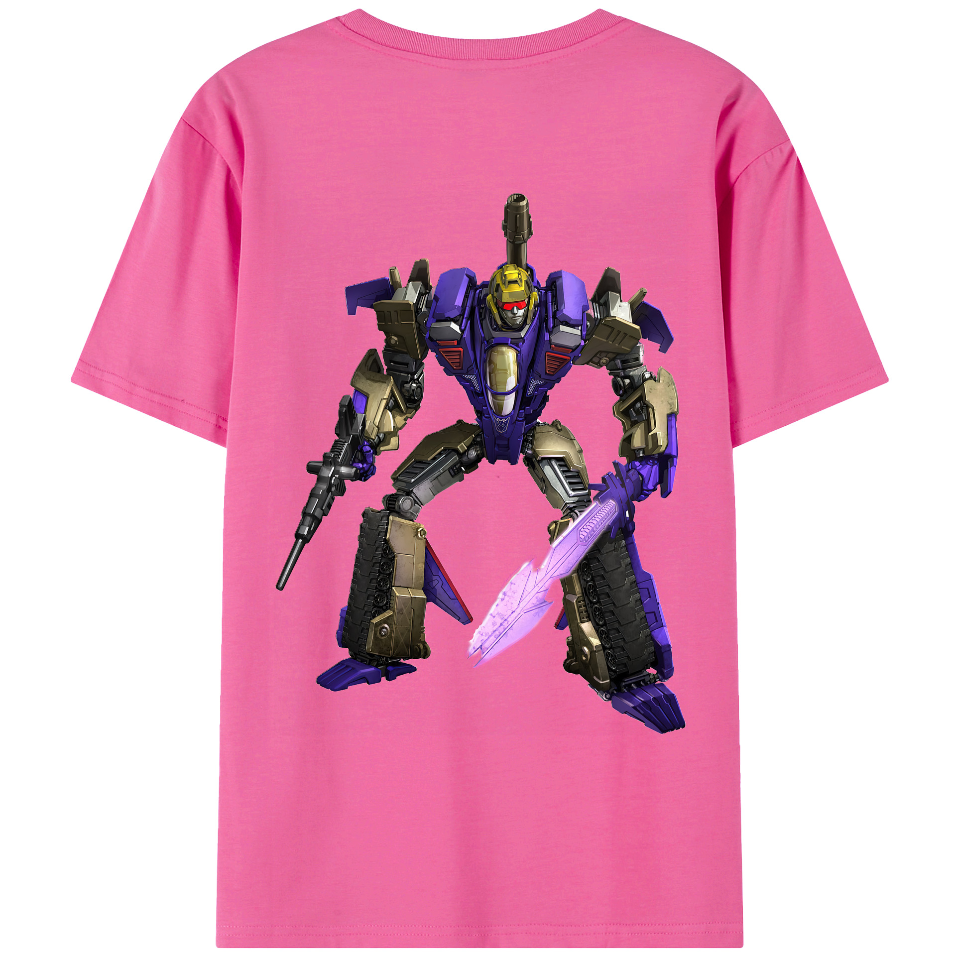 （画像用） Transformers トランスフォーマー レディース半袖Tシャツ(バックプリント)